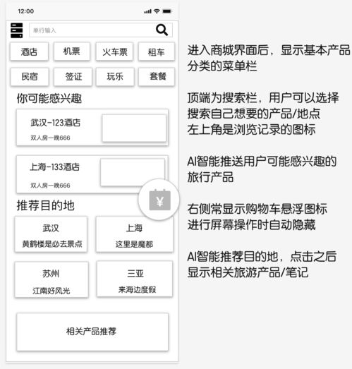 飛渡綜合旅游預訂平臺產(chǎn)品設計方案與開發(fā)策劃